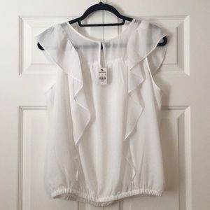 White Express blouse